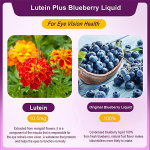 Natural Plant Bilberry Lutein Gummies for Eye Health and Night Vision Clarification Adult Vitamin Not for Newborns