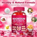 Private Label Sugar-Free Magnesium Glycinate Gummies Vitamin Gummies Sleep Supplement with Calcium Potassium Vitamin Complex