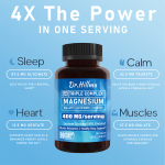 OEM Hot Selling Private Label Magnesium Citrate Capsules & Magnesium Glycinate Antioxidant Support Sleep