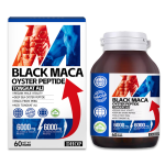 Male Enhancer Black Maca Oyster Peptide Tongkat Ali Extract Supplement Increase Adult Male Vitality Capsules Pills