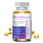 Female Glutathione Fish Oil 120 Soft Capsules Beauty Product Detox & Antioxidant Boost Adult Immunity