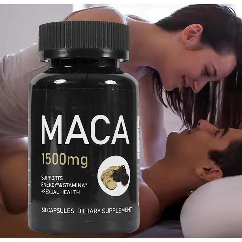 Maca Ginseng Antioxidant Health Supplement Capsules Male Adult Male Energy Powder