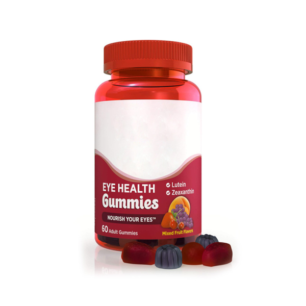 OEM Mixed Fruit Flavor Lutein Eye Gummies Plant Extract Eye Health Supplement Vitamin Adult Not for Newborns