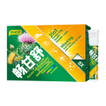 Liver Health Herbal Extract Dual-Chamber Detox Cleanse Repair Supplement with Milk Thistle and Dandelion Root
