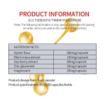 OEM Male Enhancement Pills Oyster Black Maca Support Support Adult Male Health Performance Energy Boost