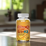 High Efficacy Calcium and Vitamin D3 Soft Capsules Adult Immune Health Support with Strong Bones and Teeth