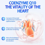 Factory Wholesale Halal Coenzyme Q10 98% Powder and OEM Capsules Oil/Fat Soluble Bulk Supply