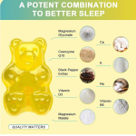 OEM ODM Glycine Magnesium and Citrate Gummies Factory Supply Adult Vitamin C D E Health Supplements