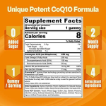 Wholesale Halal Certified Ubiquinol Coenzyme Q10 Soft Capsules High Absorption Energy Production Supplement