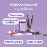 Female Hormone Support Gummies Vitamin Balance Hormone Levels Relieve Night Sweats Hot Flashes Bad Mood - Adult