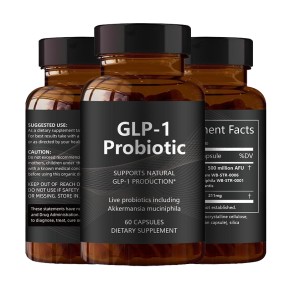 Adult OEM GLP-1 Probiotic Capsules Support Gut Digestion Dietary Supplement No Refrigeration Needed