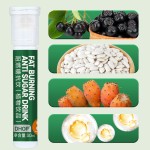 Dual-Compartment Herbal Supplement to Accelerate Metabolism Burn Fat and Control Weight in Tablet and Liquid Forms