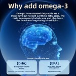 OEM Fish Oil DHA and EPA Soft Capsules Adult Supplement for Heart and Brain Support Soft Capsule Dosage