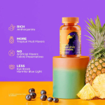 Adult Eye Health Supplement Lutein Zeaxanthin Gummies Naturally Improve Vision and Bright Eyes