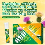 Liver Health Herbal Extract Dual-Chamber Detox Cleanse Repair Supplement with Milk Thistle and Dandelion Root