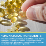 120 Capsules Glutathione Fish Oil Soft Capsules Beauty Product with Female Antioxidant Properties