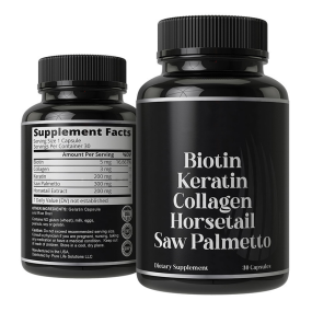 Advanced Biotin Hair Growth Capsules Nourish Follicles