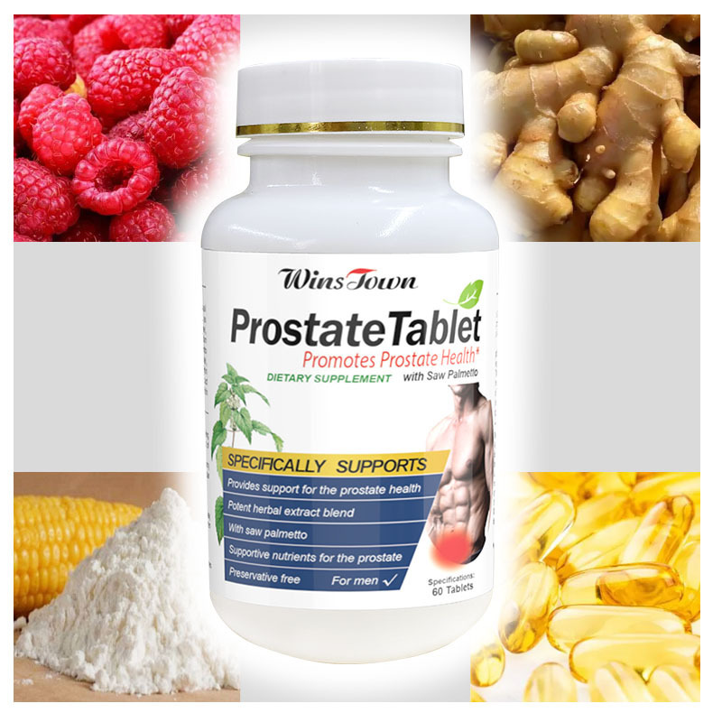 Prostate Support Tablets Herbal Extract Supplement Male Promote Kidney Health Health Supplement