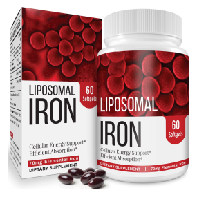 Adult OEM Liposomal Iron Soft Capsules with Folic Acid Vitamin B12 Cell Health Product