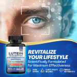 Age-Suitable Lutein Capsules Supplement Eye Health Support Vision and Eye Function Safe for Pregnant Women