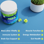 Manufacturer Direct Supply Men's All-in-One Multivitamin Gummies Vitamin Mineral Complex Gummies Adult