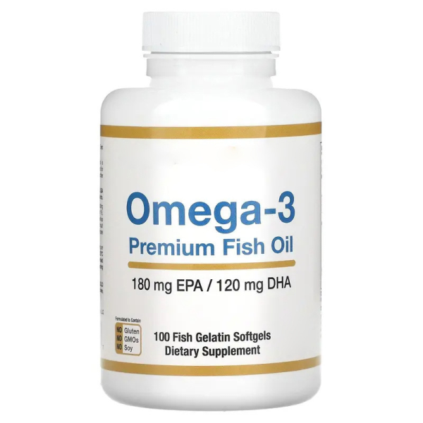Fish Oil Soft Capsules with ω-3 Antioxidant Efficacy for Adult Immune Boost and Brain Health