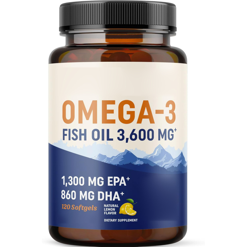 OEM Natural Omega-3 Fish Oil Capsules Custom Formula Adult Brain Health and Beauty GMP Certified