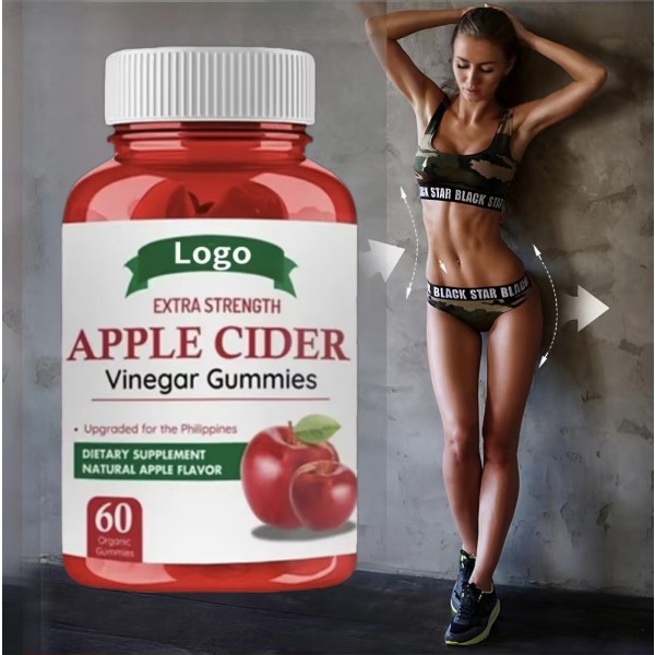 OEM Natural Extract Apple Cider Vinegar Vegan Gummies Aid Digestion Weight Loss Beauty Product