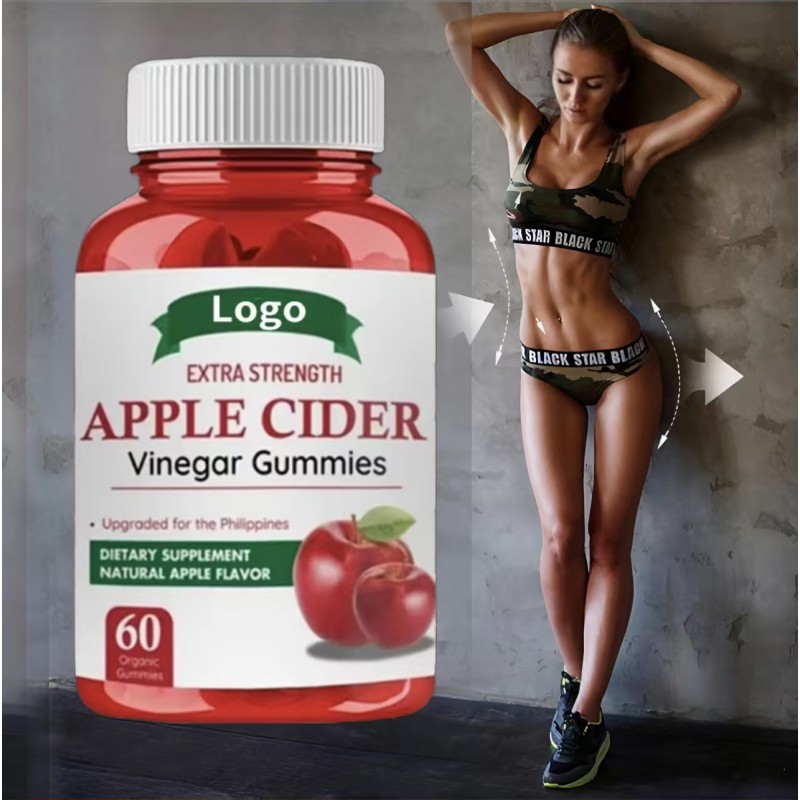 OEM Natural Extract Apple Cider Vinegar Vegan Gummies Aid Digestion Weight Loss Beauty Product