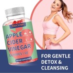 Vegan Apple Cider Vinegar Gummies Immune Support Vitamin Support Weight Management Not for Pregnant Women