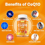 Wholesale Halal Certified Ubiquinol Coenzyme Q10 Soft Capsules High Absorption Energy Production Supplement
