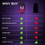 Non-GMO Gluten-Free White Kidney Bean Extract Weight Loss Capsules Night Fat Burner with Metabolism Support Herbal Supplement