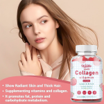 OEM Hydrolyzed Collagen Supplement Adult Custom Multi-Collagen Peptide Healthy Nails and Beauty