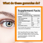 Support Eye Health Vitamin Lutein Gummies Improve Night Vision and Eye Protection Gummy Dosage Form