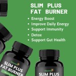OEM Slim Plus Herbal Supplement Capsules Tablets Adult Fat Burner and Calorie Accelerator for Upper Body Weight Loss
