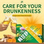 Dual-Chamber Herbal Supplement for Liver Health Milk Thistle Dandelion Root Detox Cleanse Repair