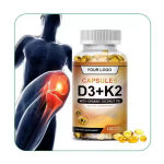 OEM Private Label Vitamin D3 K2 Soft Capsules