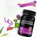 OEM Milk Thistle Plant Extract 500mg Dietary Supplement