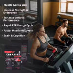 OEM Strawberry Flavor 5g Sugar-Free Creatine Monohydrate Gummies