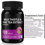 OEM Milk Thistle Plant Extract 500mg Dietary Supplement