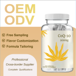 OEM Pure Coenzyme Q10 Capsule Supplement
