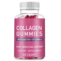 OEM Hydrolyzed Collagen with Biotin and Vitamin C Collagen Gummies