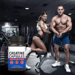OEM Creatine Monohydrate Herbal Supplement Capsules for Pre-Workout