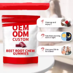 OEM Custom Beetroot Gummies