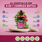 OEM Private Label Vitamin B Complex B5 Pantothenic Acid Vitamin B1 B6 B12 Drops 60ml