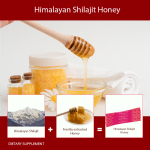 Oem/Odm Shilajit Resin Sachets with Organic Honey Shilajit Honey Sticks