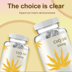 OEM Pure Coenzyme Q10 Capsule Supplement