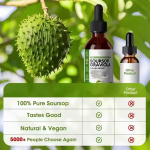 OEM Soursop Graviola Leaf Extract Liquid Drops with Pure Plant Seamoss