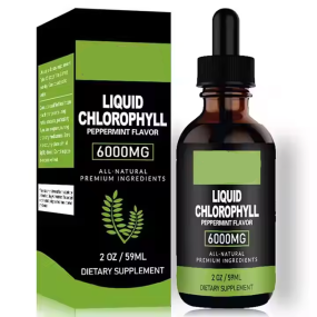 6000mg Mint Drops Chlorophyll Liquid