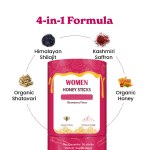 Oem/Odm Shilajit Resin Sachets with Organic Honey Shilajit Honey Sticks